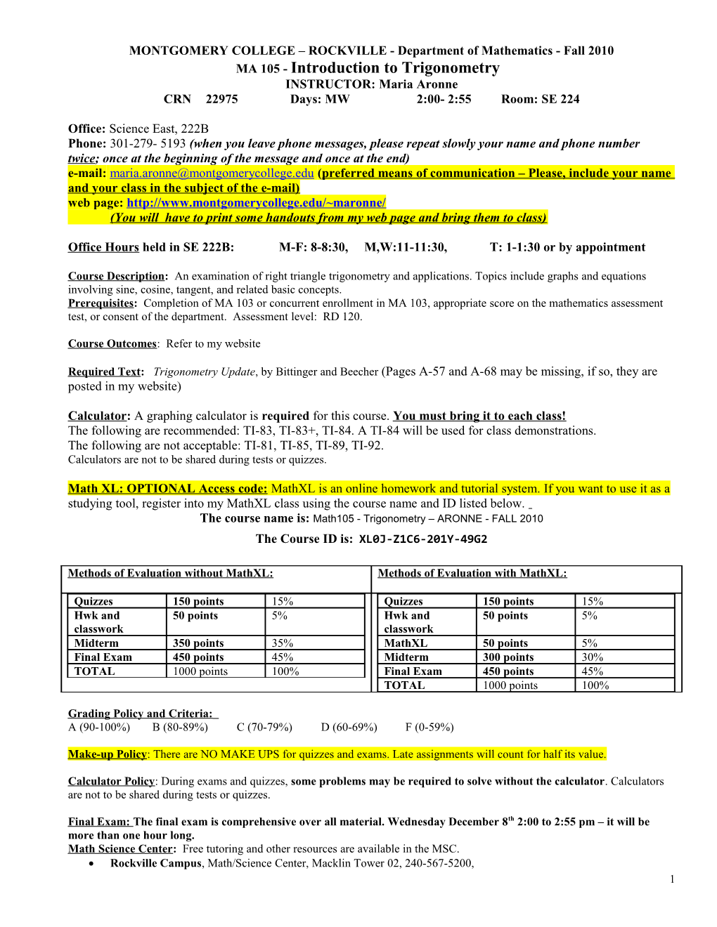 MA 100 - Intermediate Algebra s2