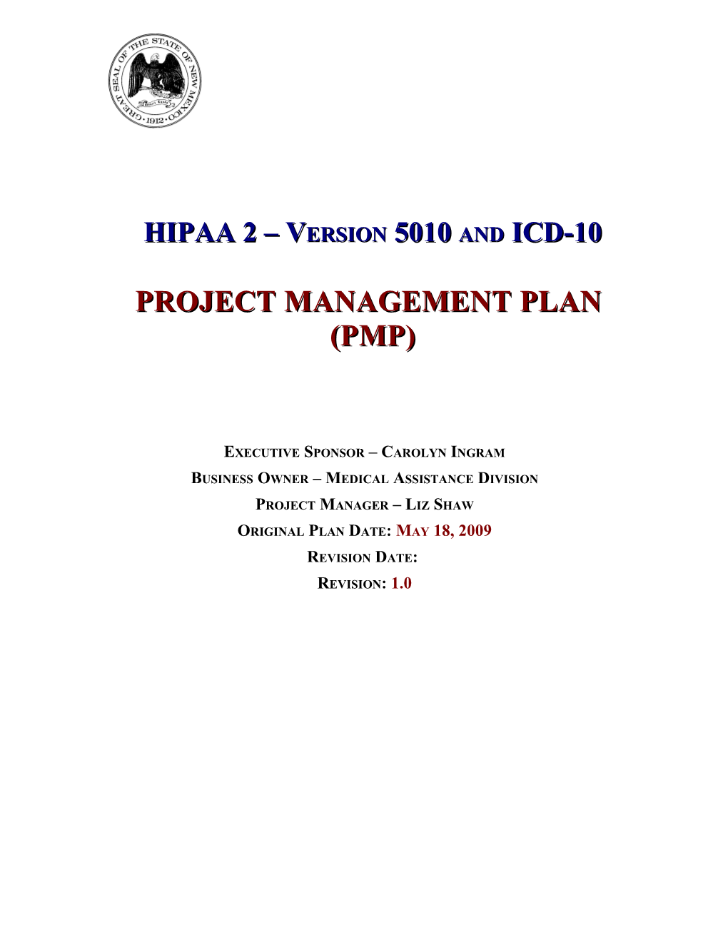 Hipaa 2 Version 5010 and Icd-10