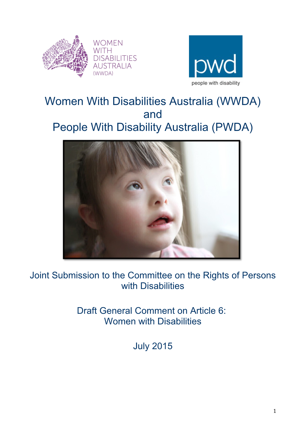 Women with Disabilities Australia (WWDA) s2