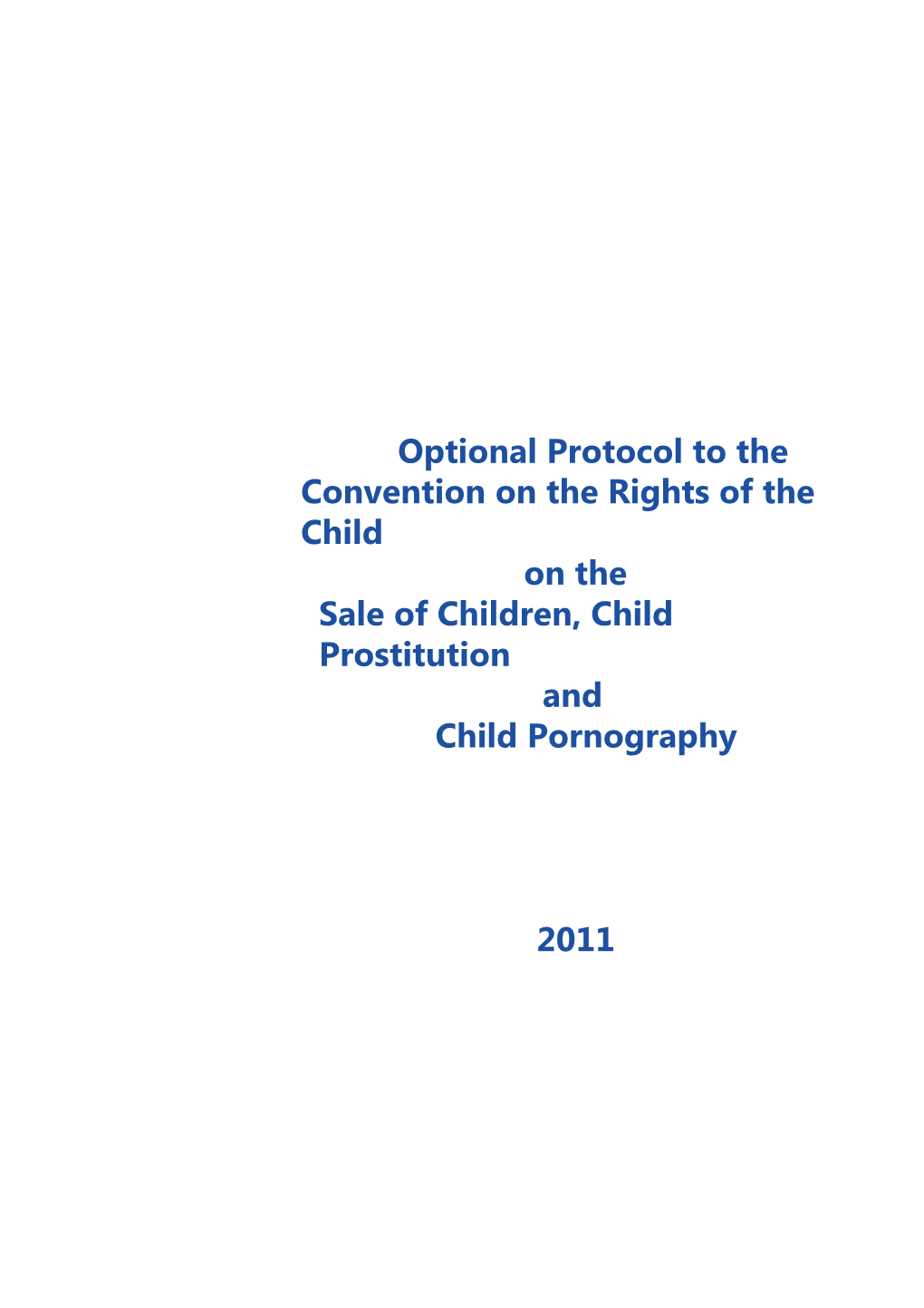 Convention on the Rights of the Child