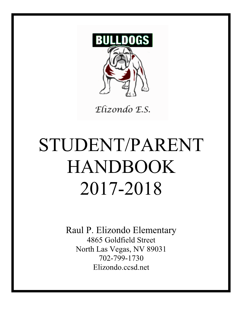 Student/Parent Handbook s3