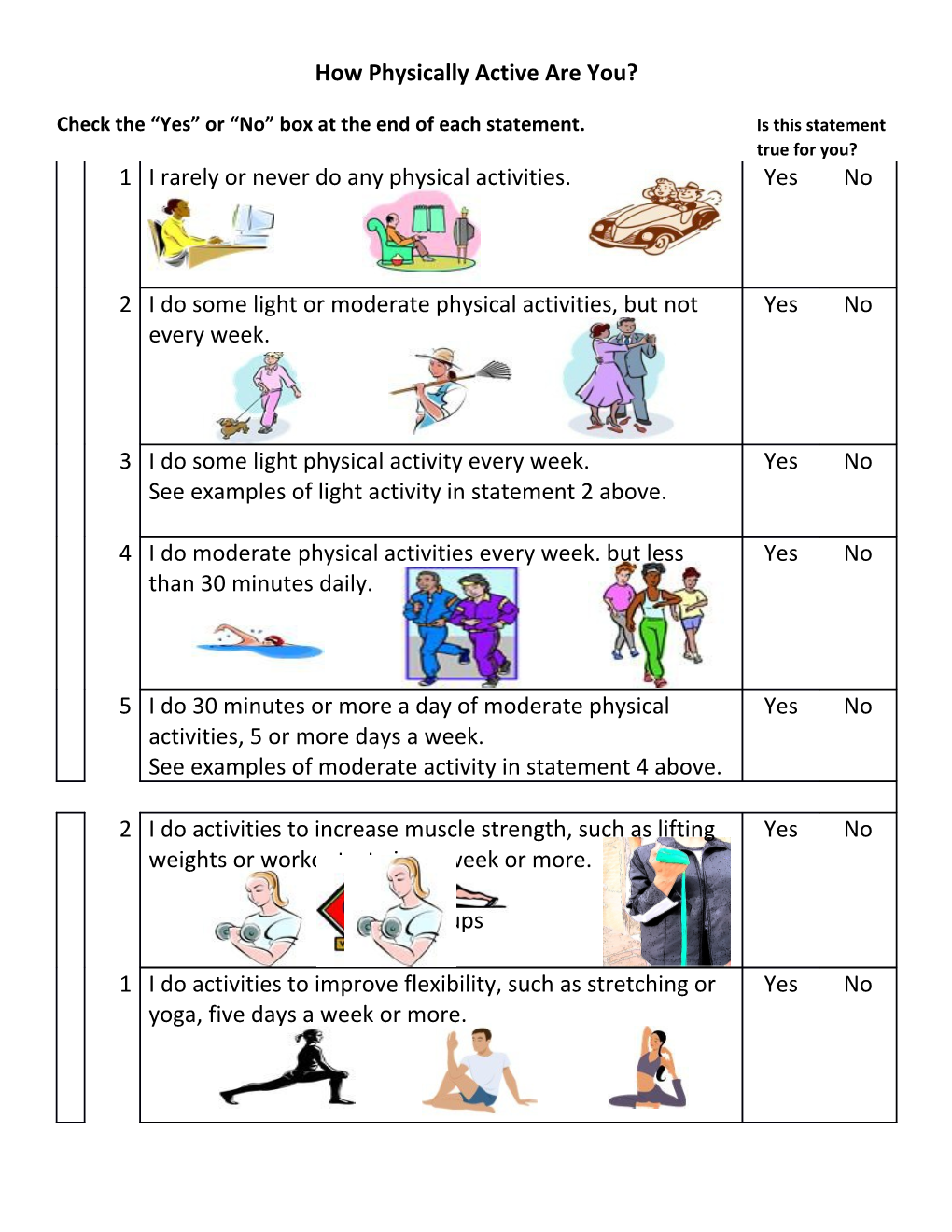 Muscogee Creek Nation Rapid Assessment of Physical Activity