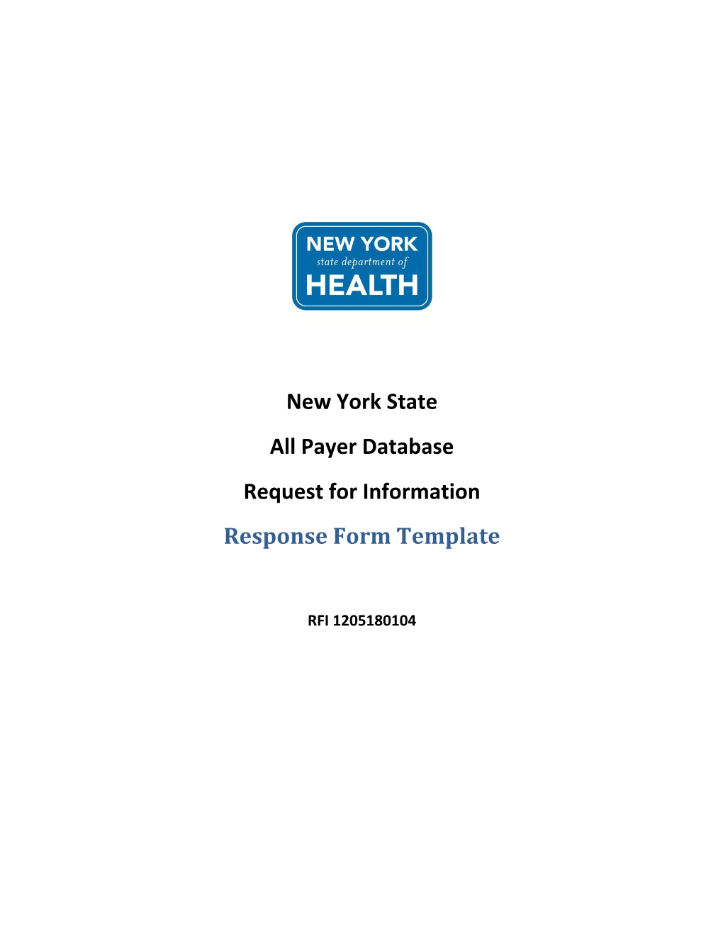 All Payer Database