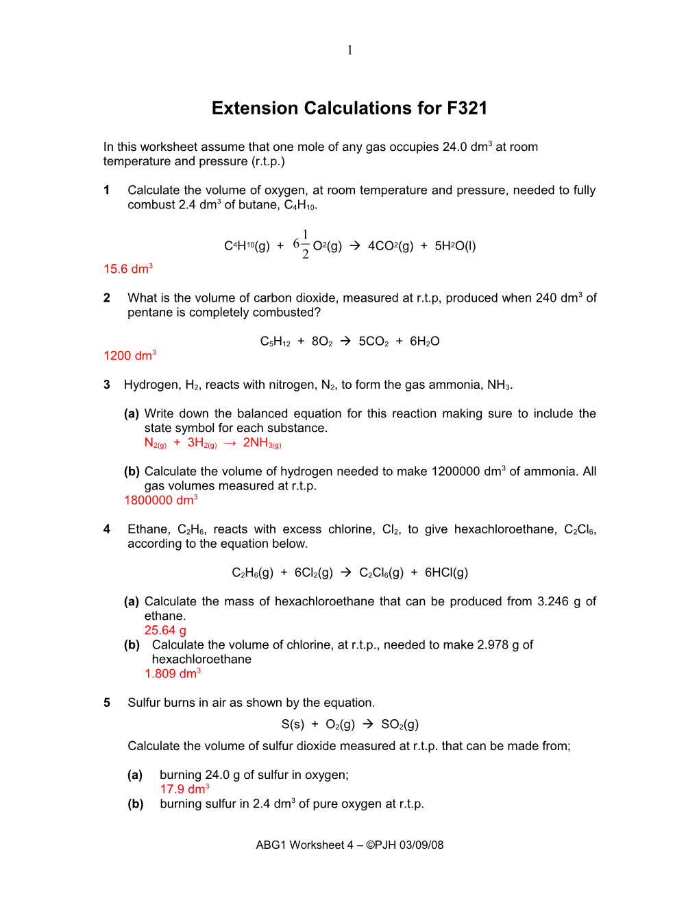 CF1 - Basic Calculations and Concepts Worksheet (4)