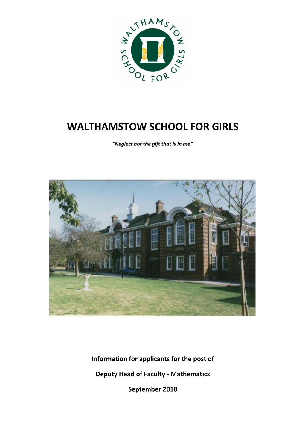 Walthamstow School for Girls