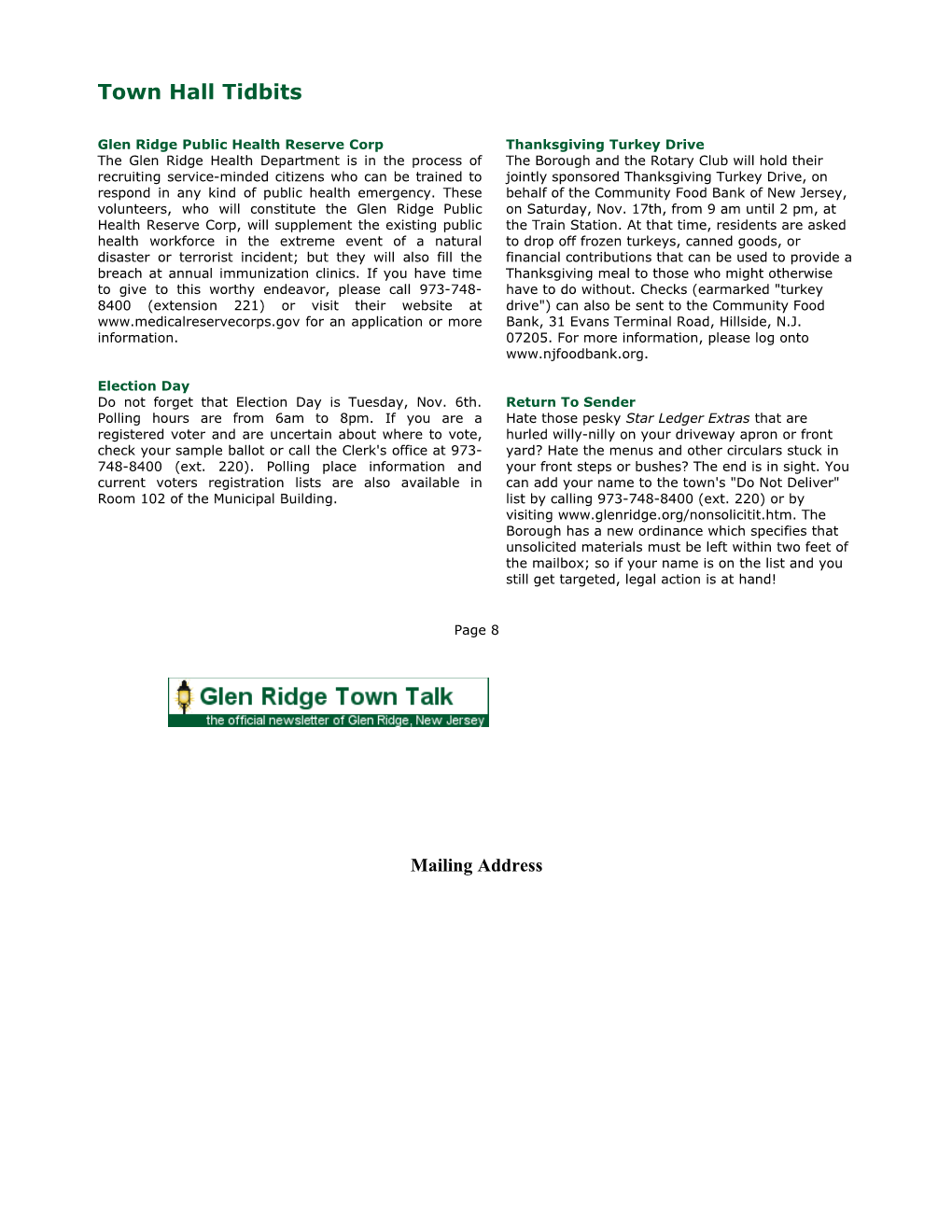 GR Newsletter Page 8