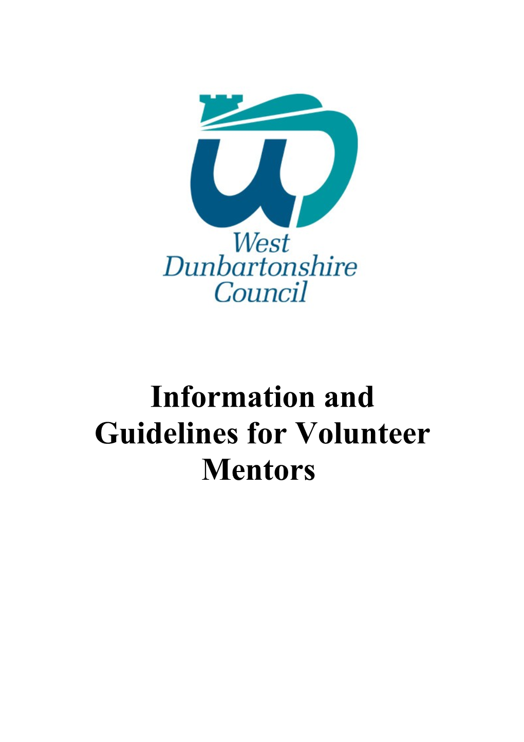 Information and Guidelines for Volunteer Mentors