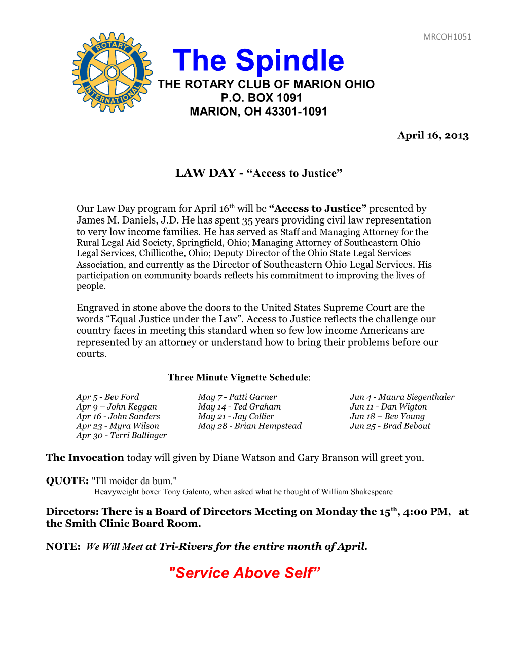 LAW DAY - Access to Justice