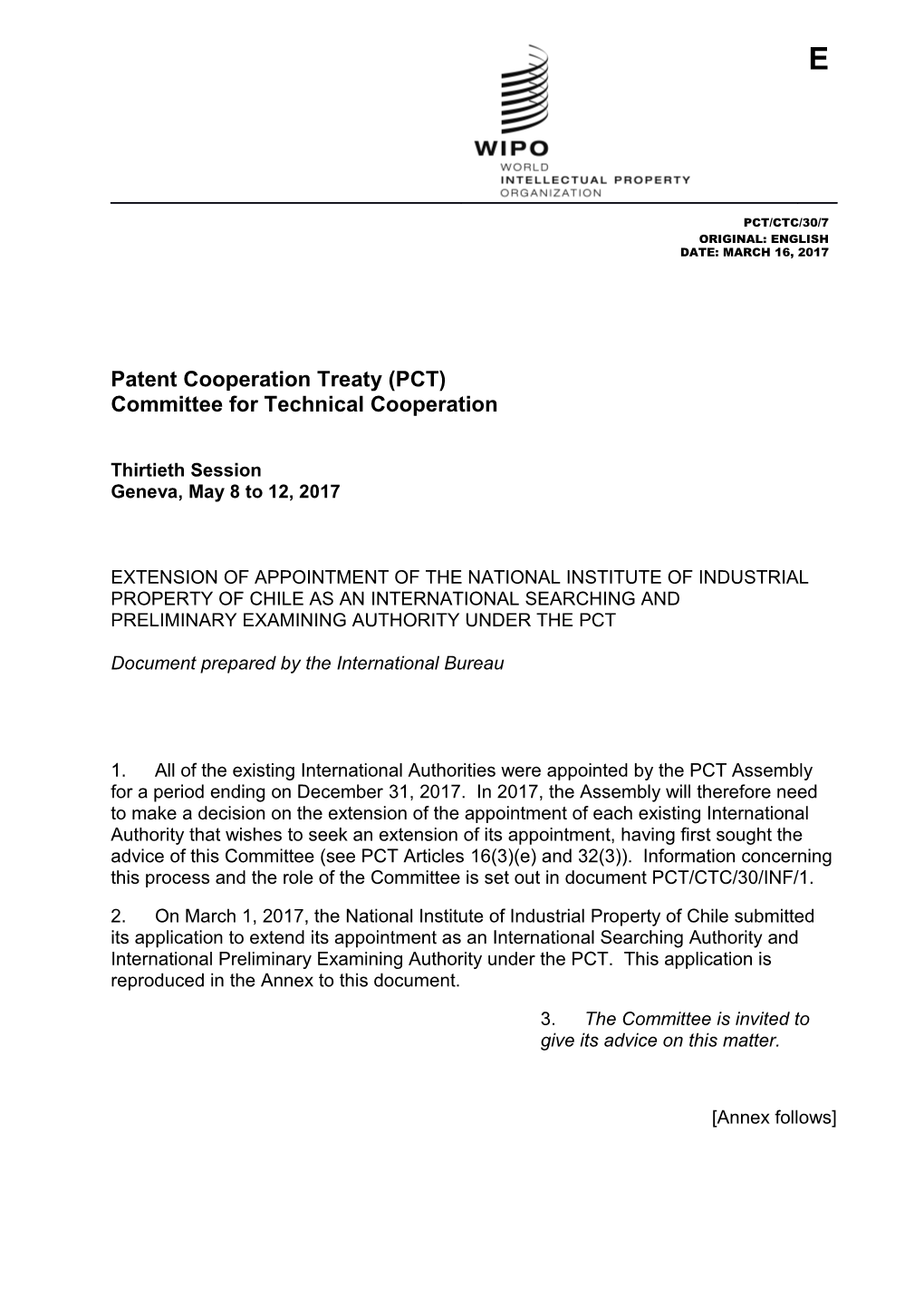 Patent Cooperation Treaty (PCT) s5