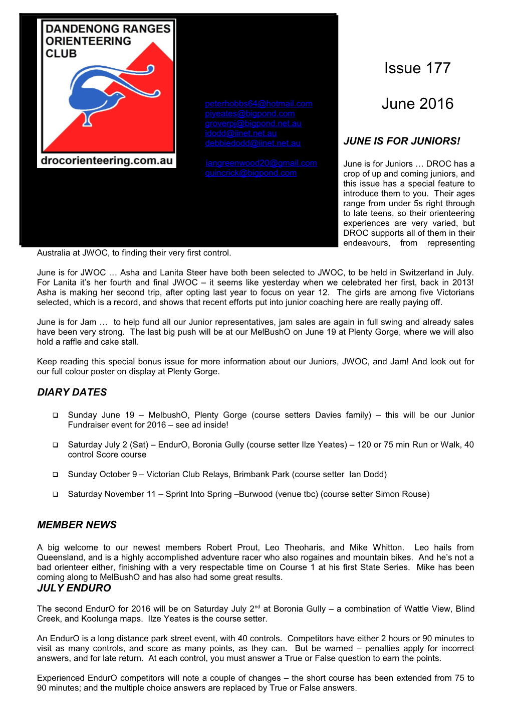 Dandenong Ranges Orienteering Club Inc