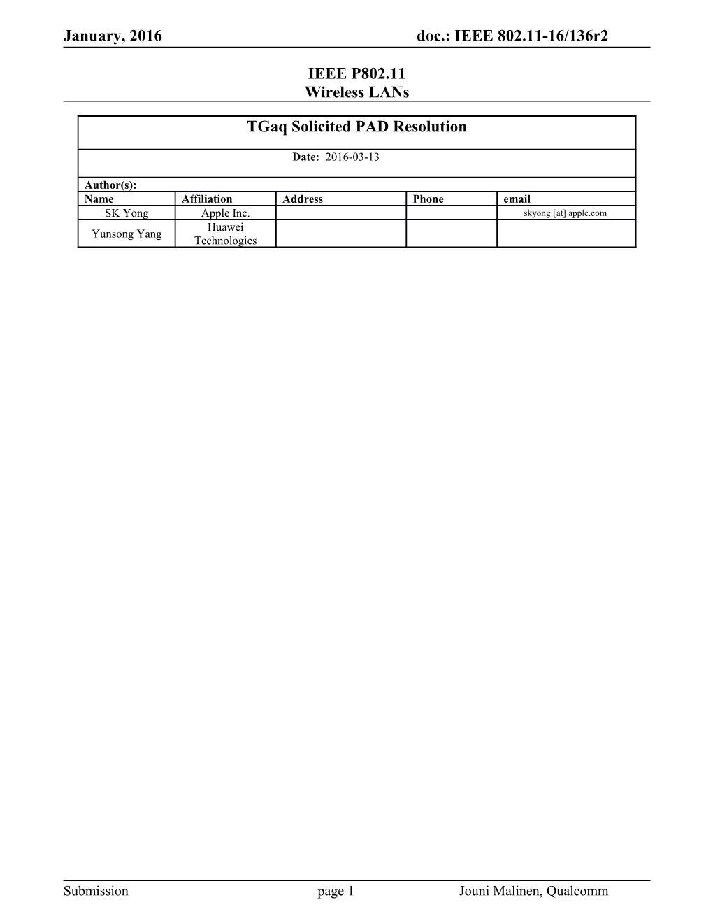 3.4 Abbreviations and Acronyms