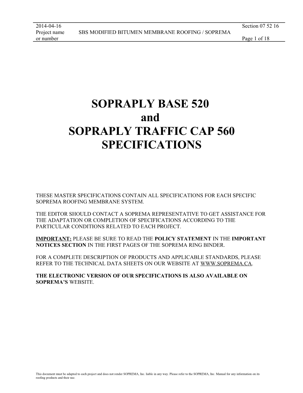 Sopraply Base 520