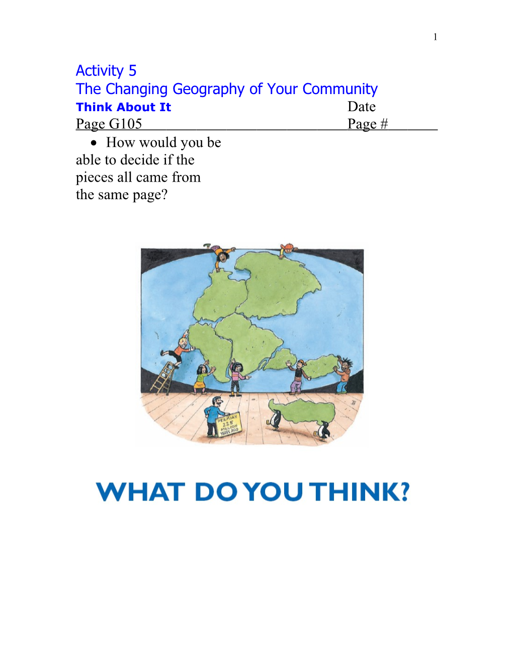 The Changing Geography of Your Community