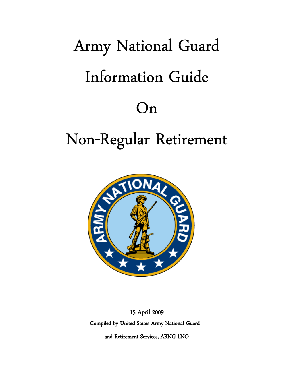 Army National Guard Information Guide