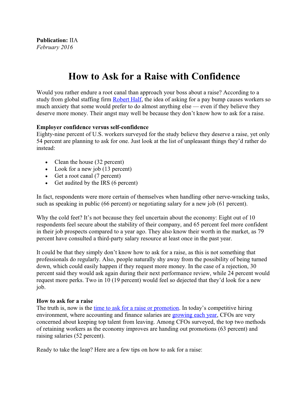 How to Ask for a Raise with Confidence