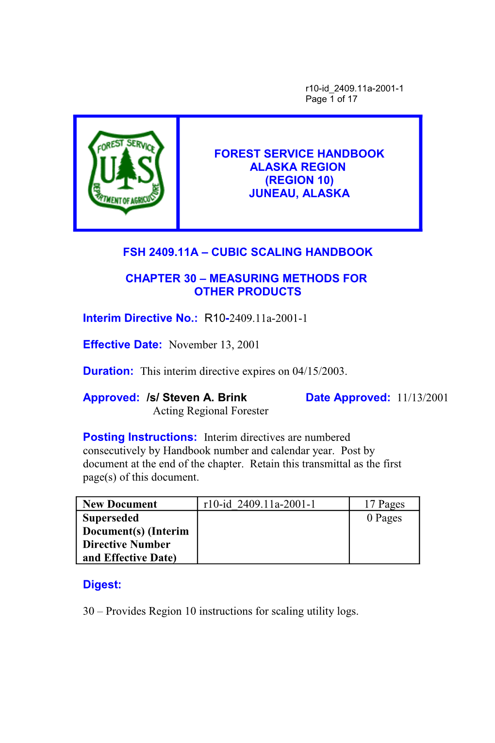 Fsh 2409.11A Cubic Scaling Handbook