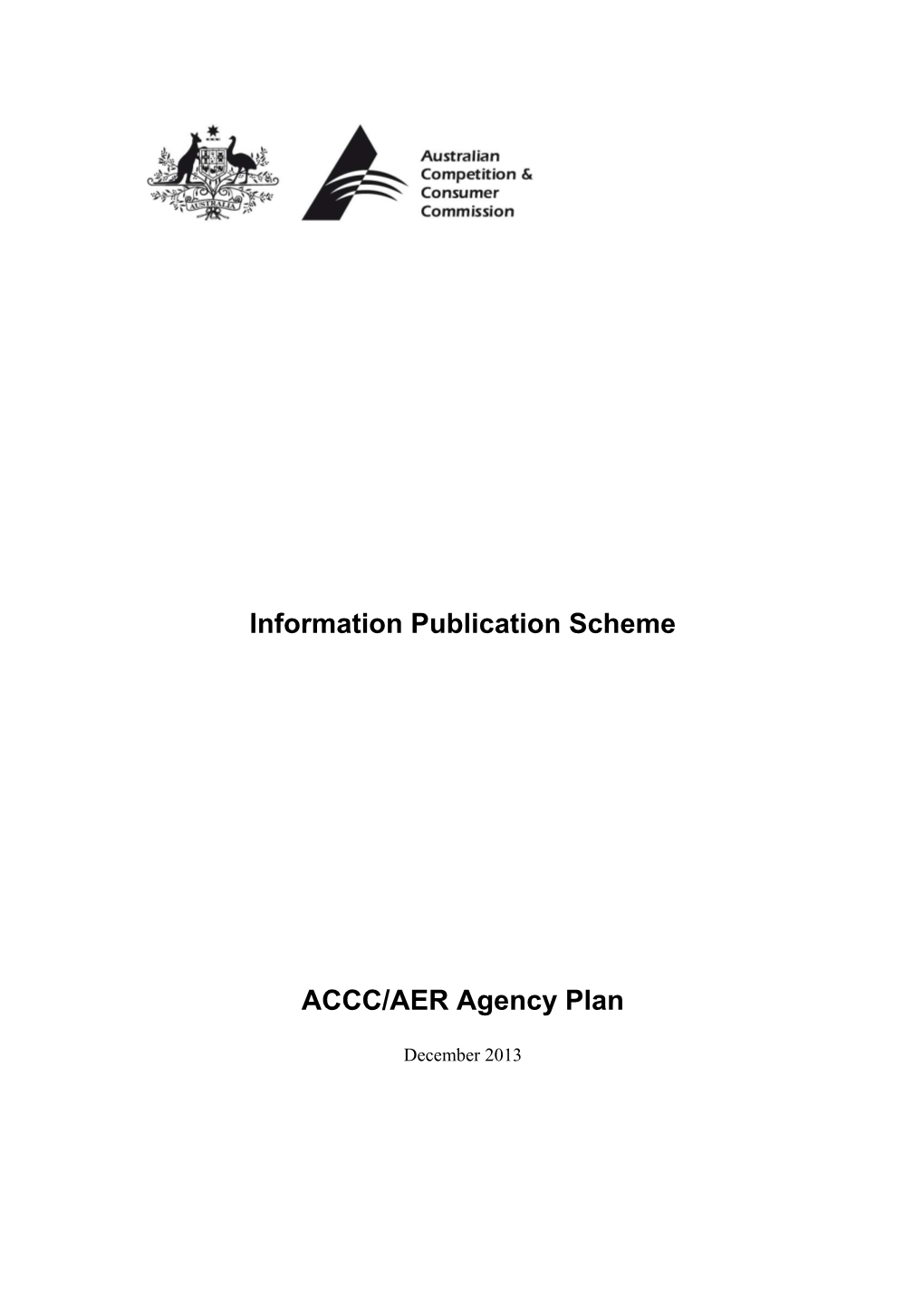 ACCC/AER Agency Plan