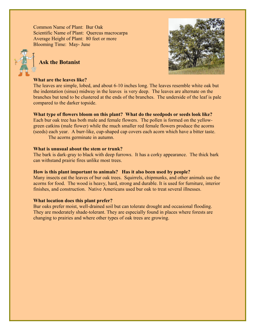 Friess Lake School Nature Guide