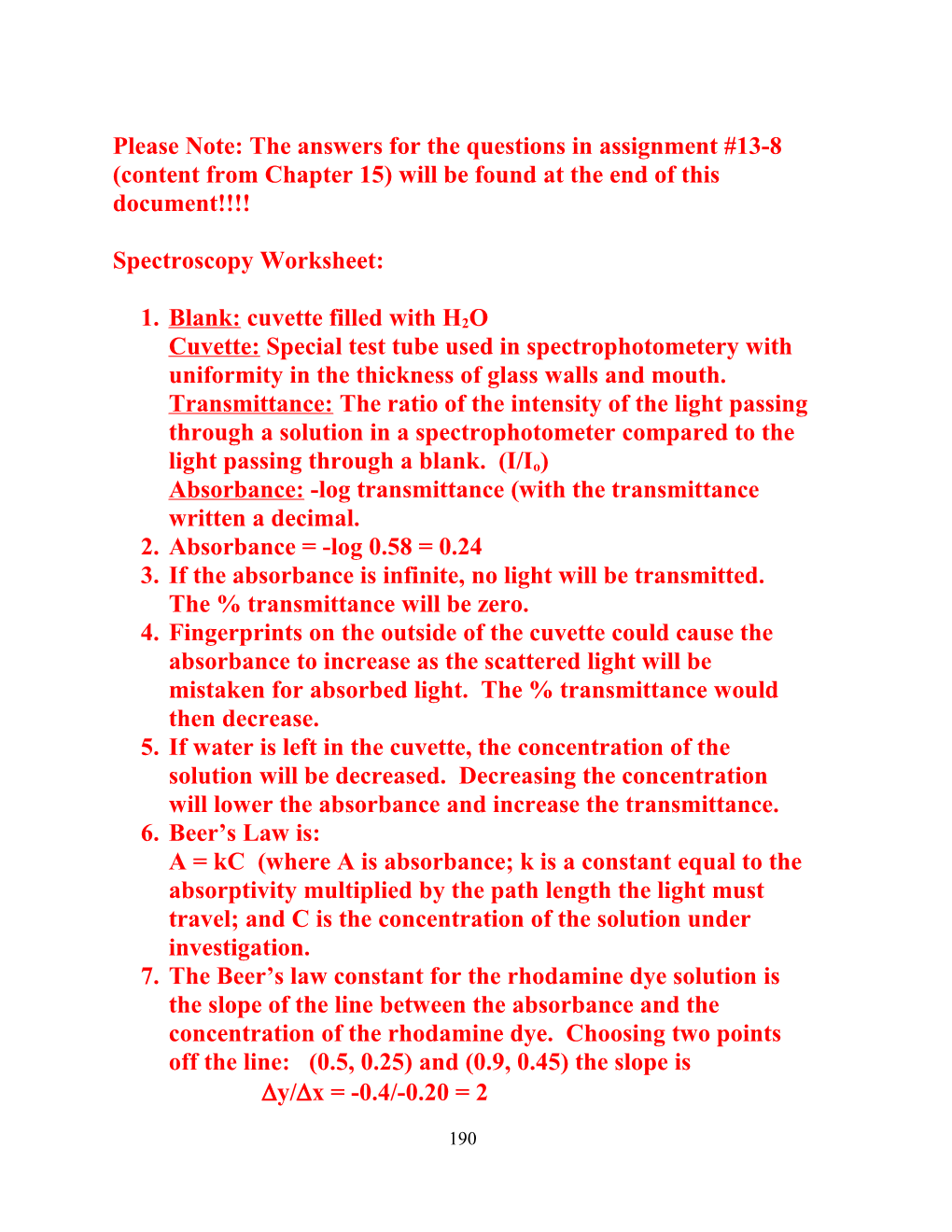 Chapter 13 Chemical Equilibrium 1