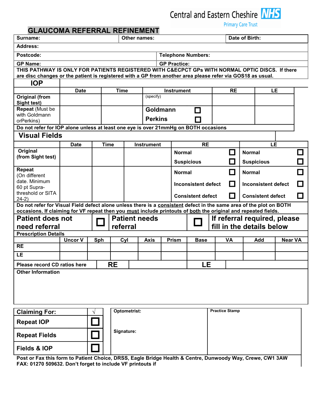 Glaucoma Referral Refinement