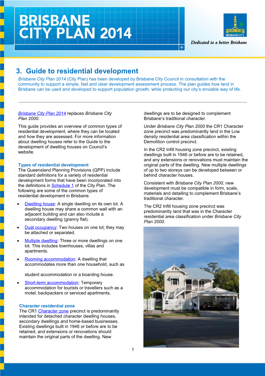 3. Guide to Residential Development