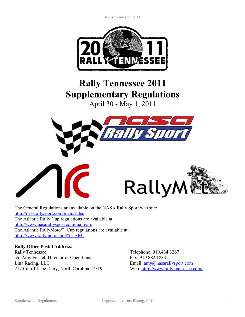 Rally Tennessee 2011
