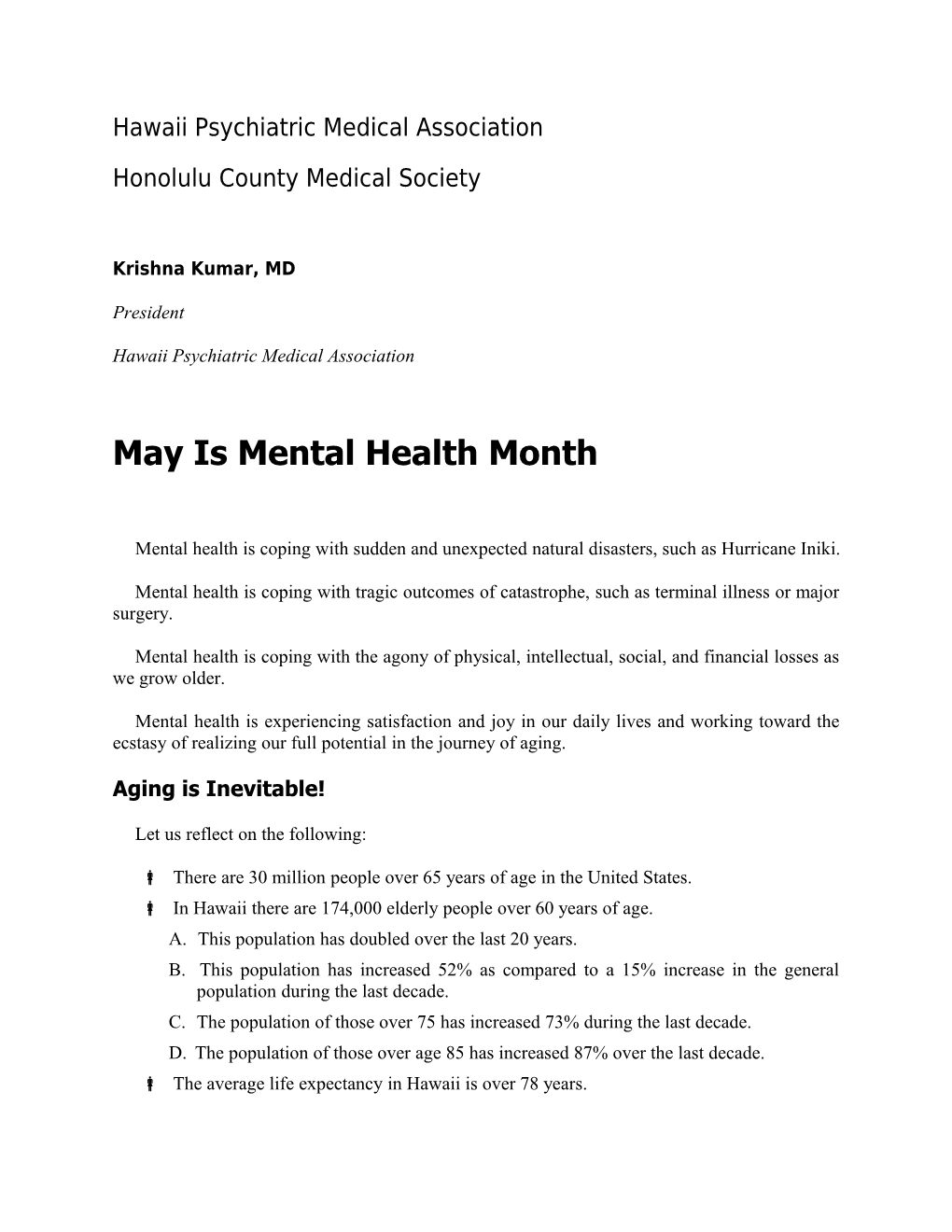 Hawaii Psychiatric Medical Association