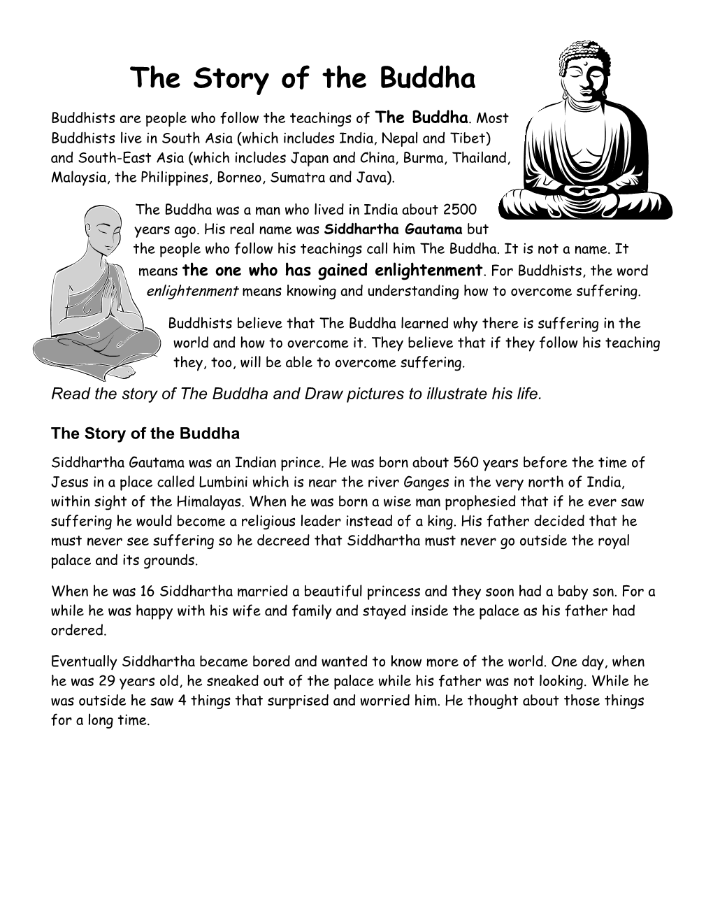 Buddhists, Buddhism and the Buddha