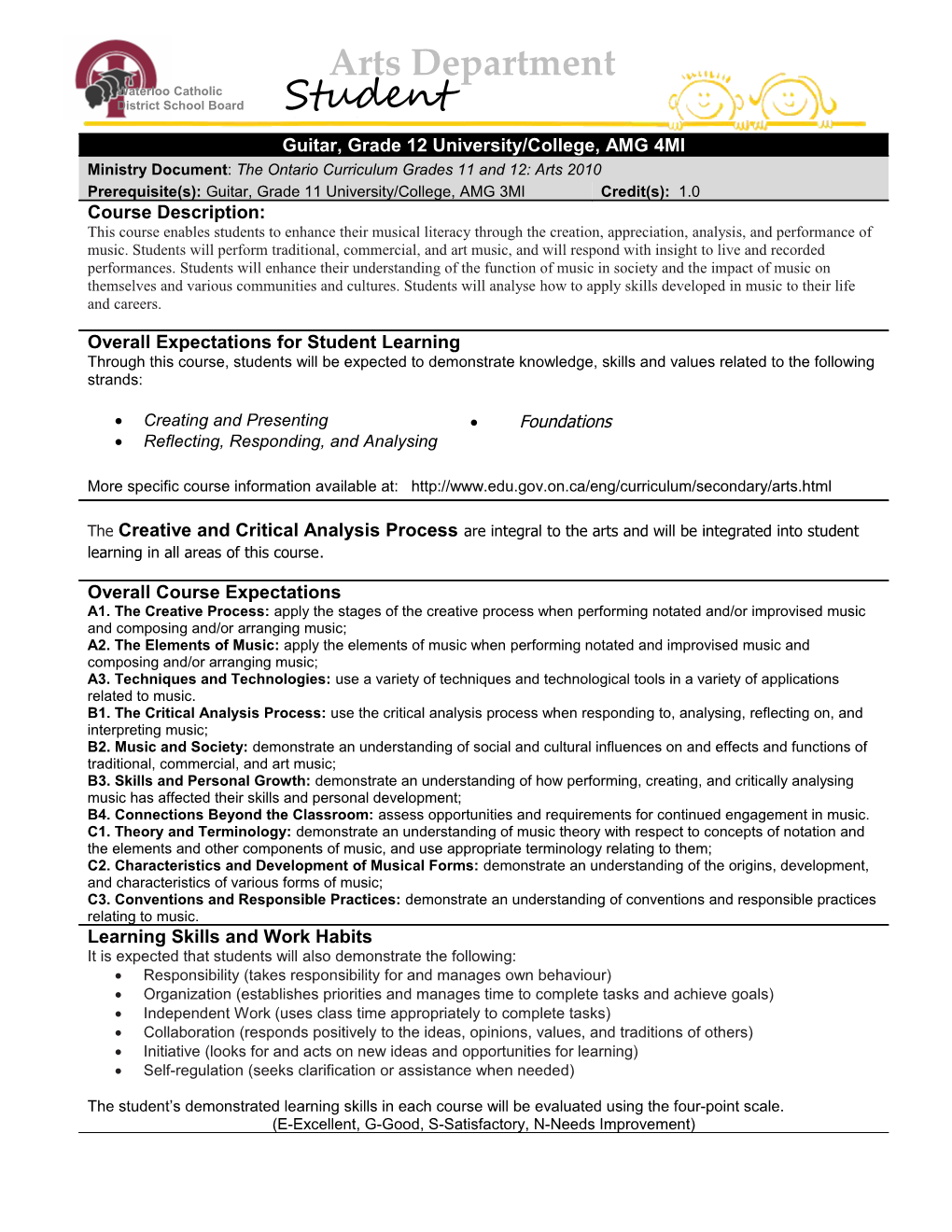 Reflecting, Responding, and Analysing