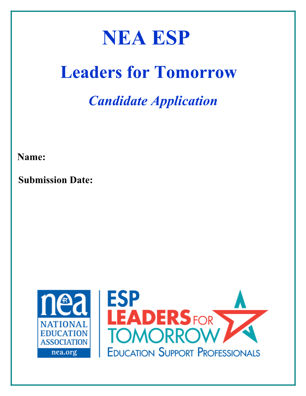 Leaders for Tomorrow