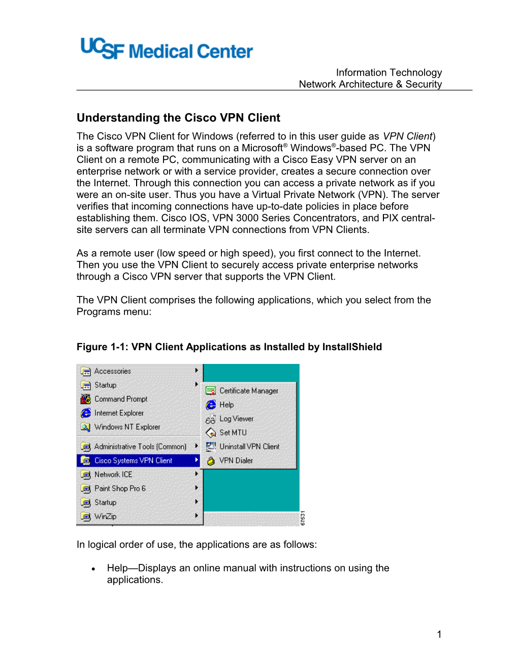 Understanding The Cisco VPN Client