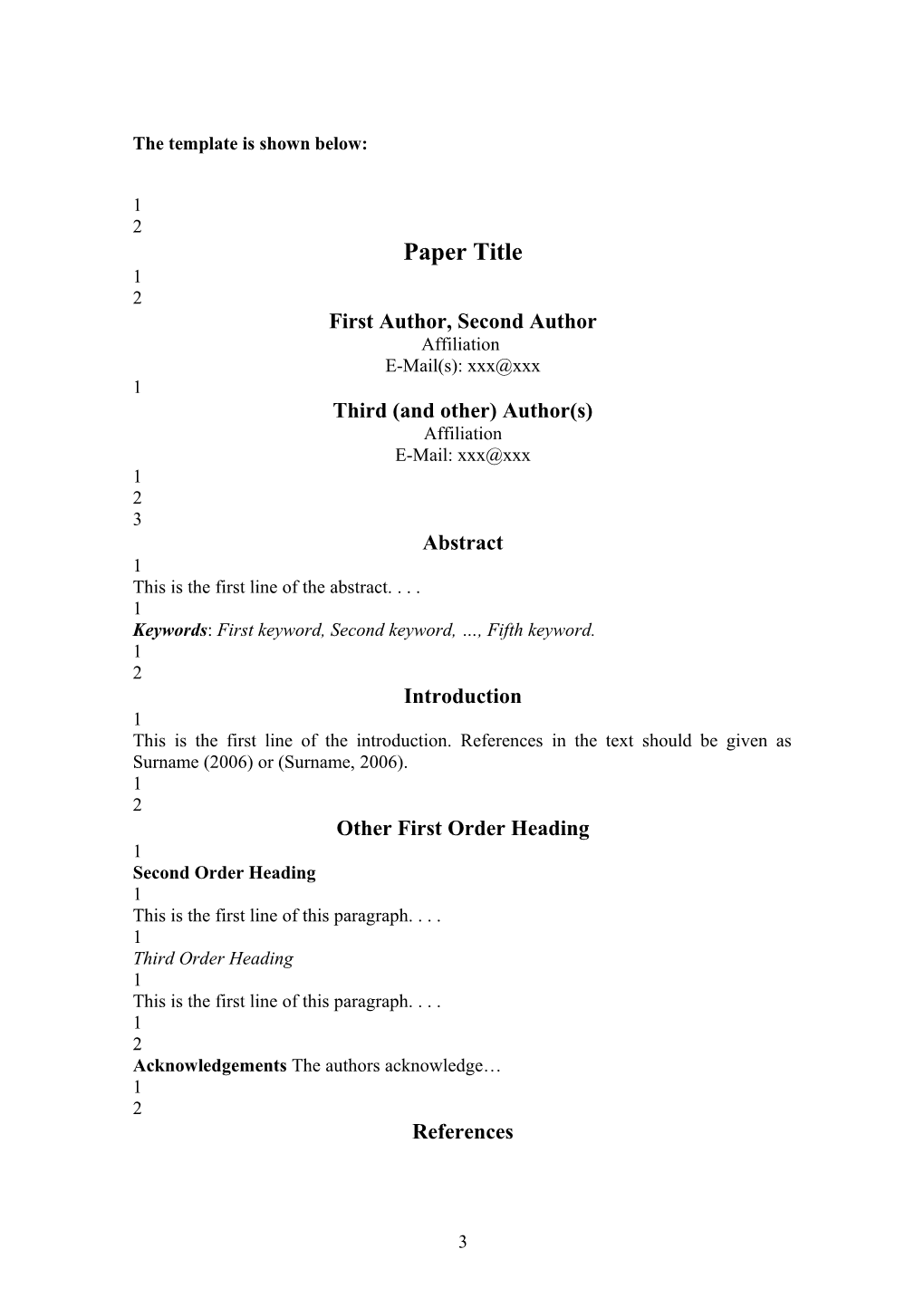 ASPIC 2012 - Paper Format