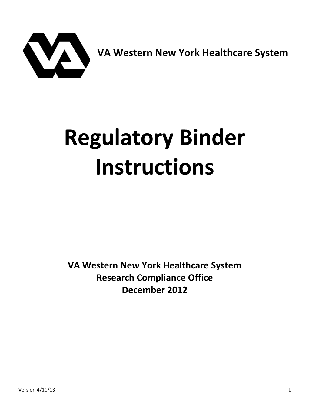 VA Western New York Healthcare System
