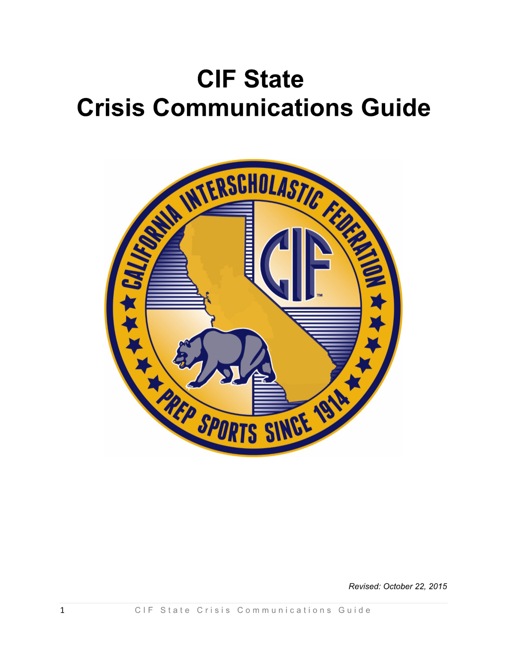 Crisis Communications Guide