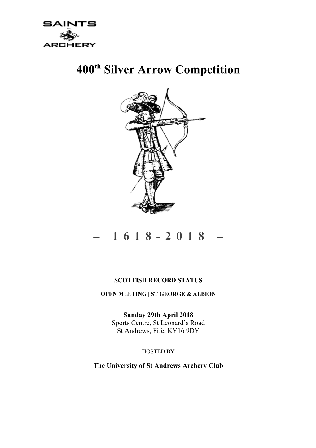 400Thsilver Arrow Competition