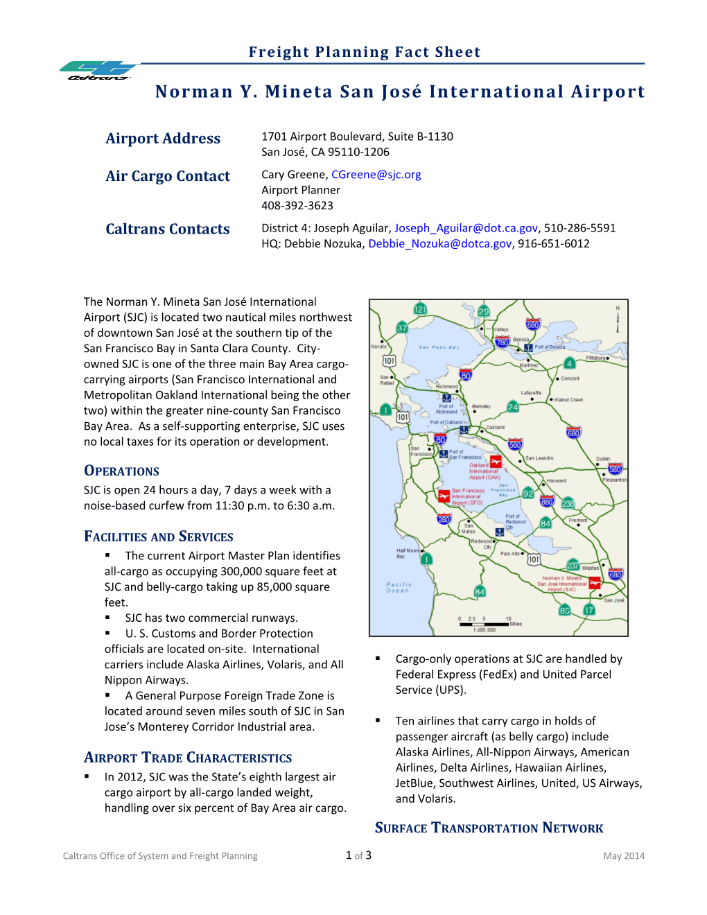 Freight Planning Fact Sheet s1