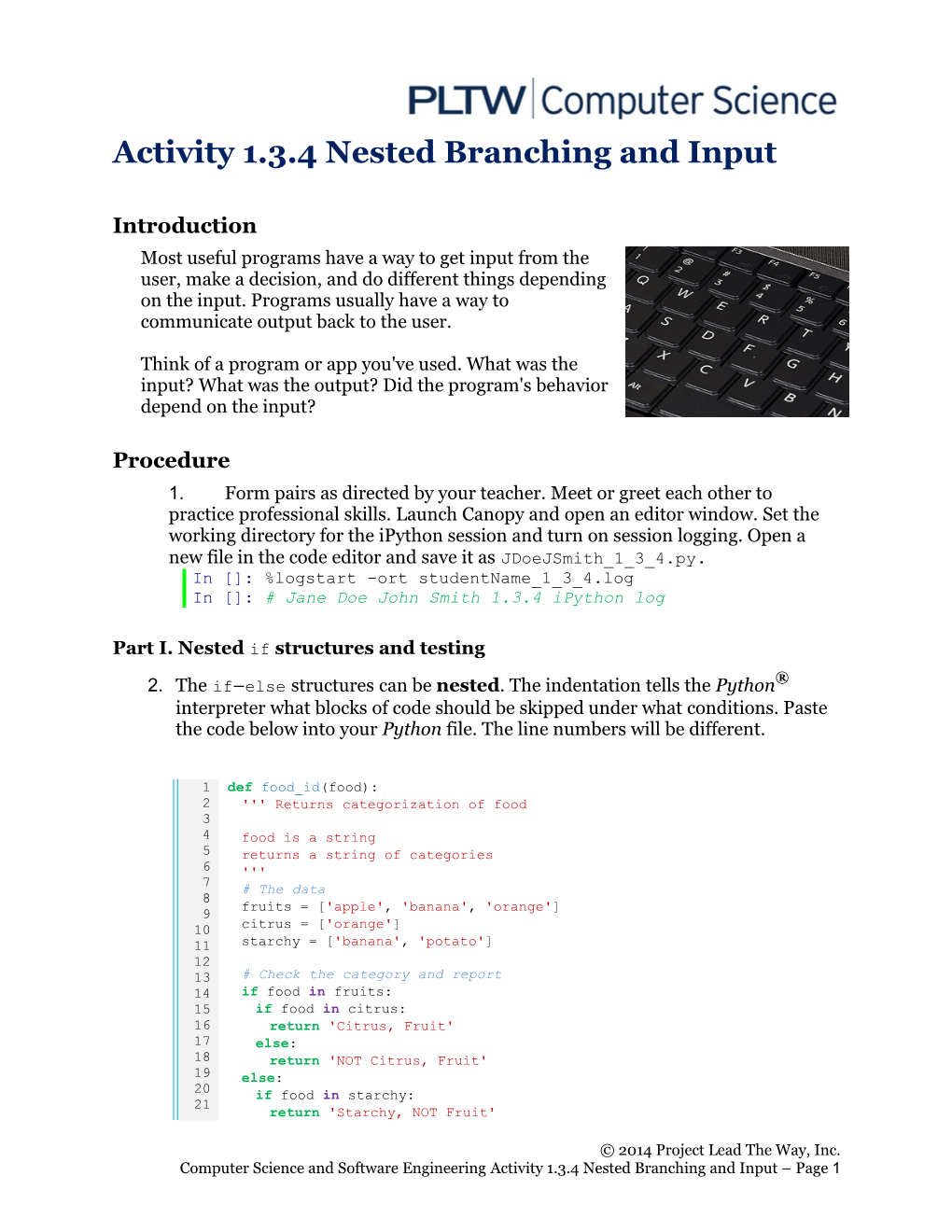 Activity 1.3.4 Nested Branching And Input