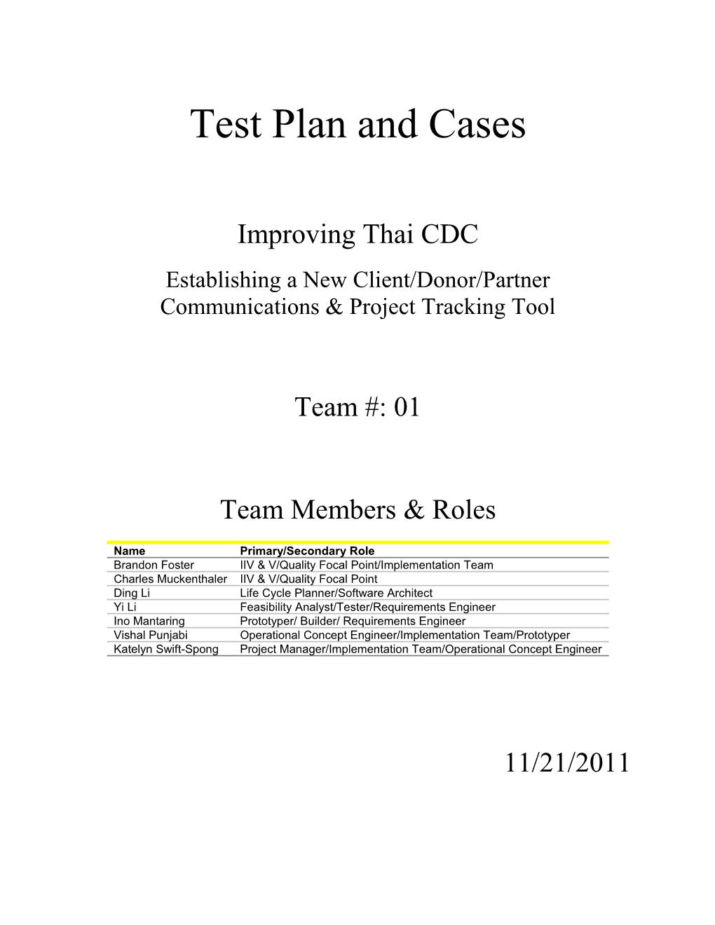 Test Plan and Cases (TPC) s4