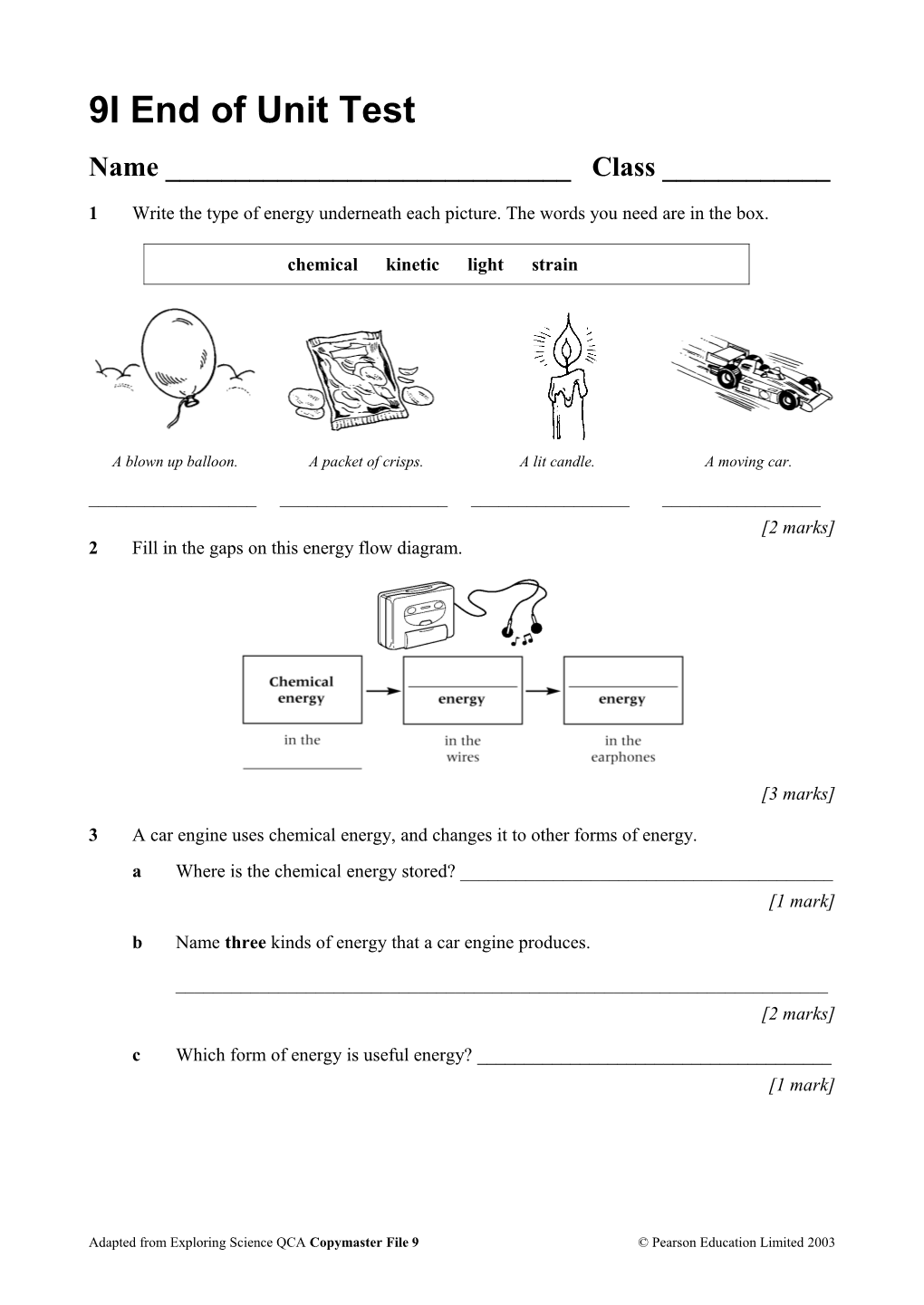 9I End of Unit Test