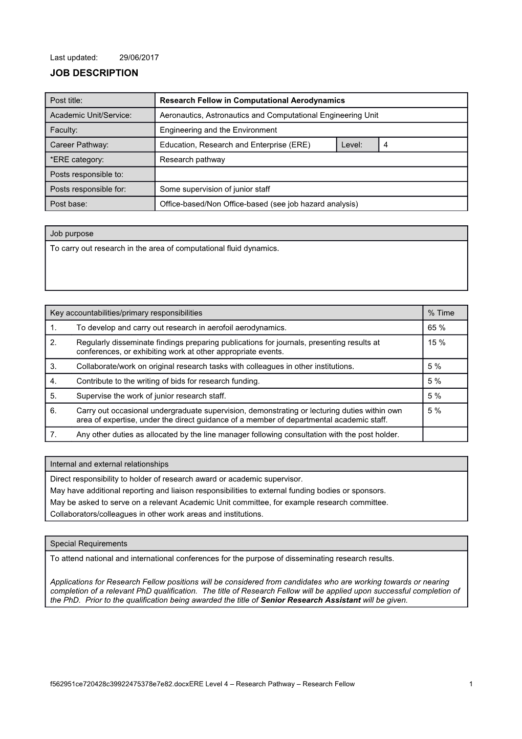 Person Specification s20