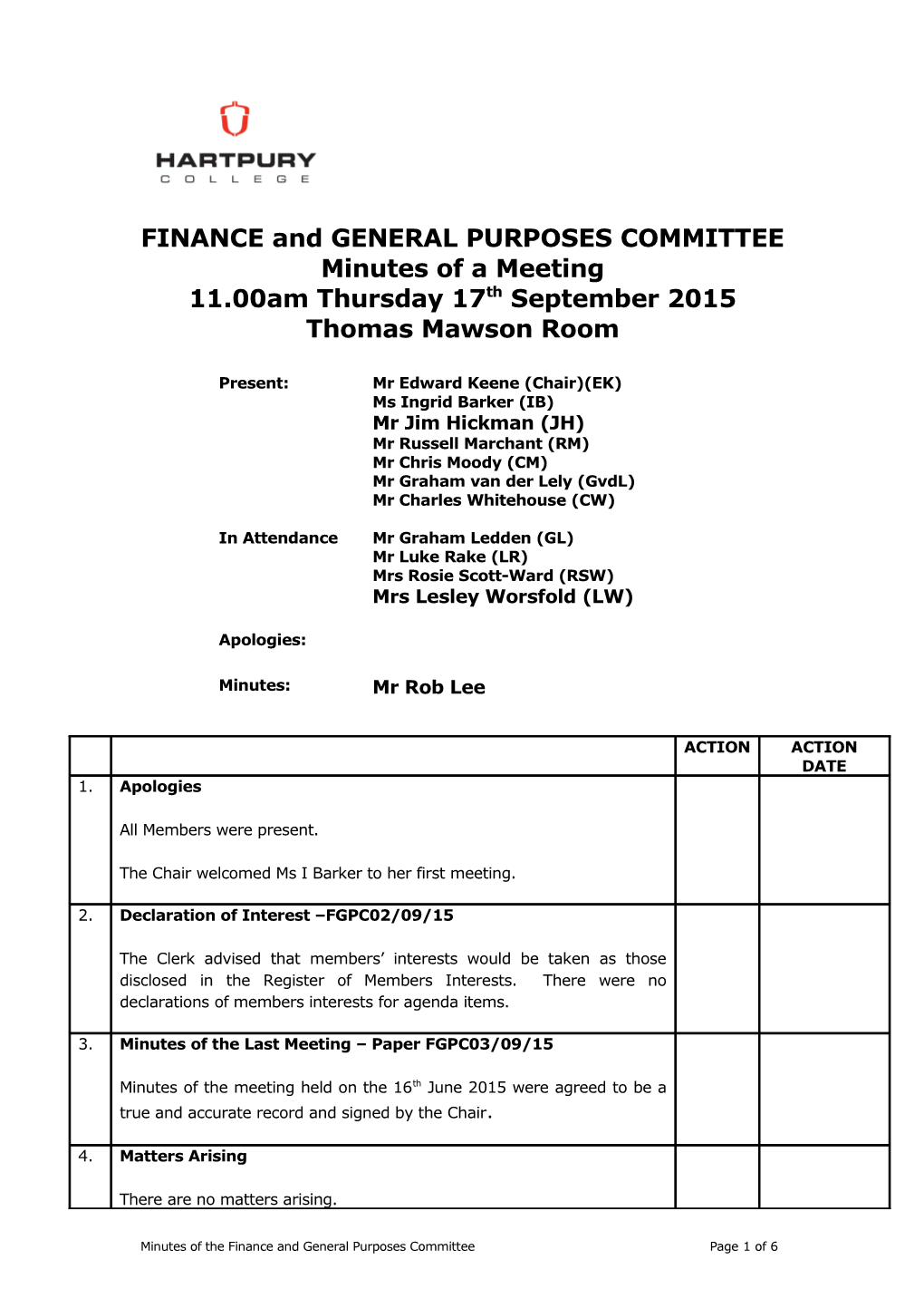 FINANCE and GENERAL PURPOSES COMMITTEE s3