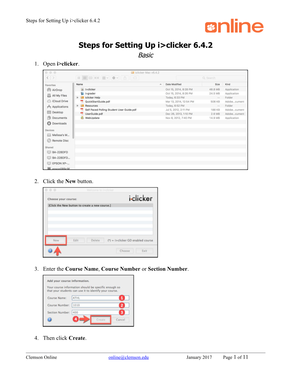 Steps for Setting up I&gt;Clicker 6.4.2