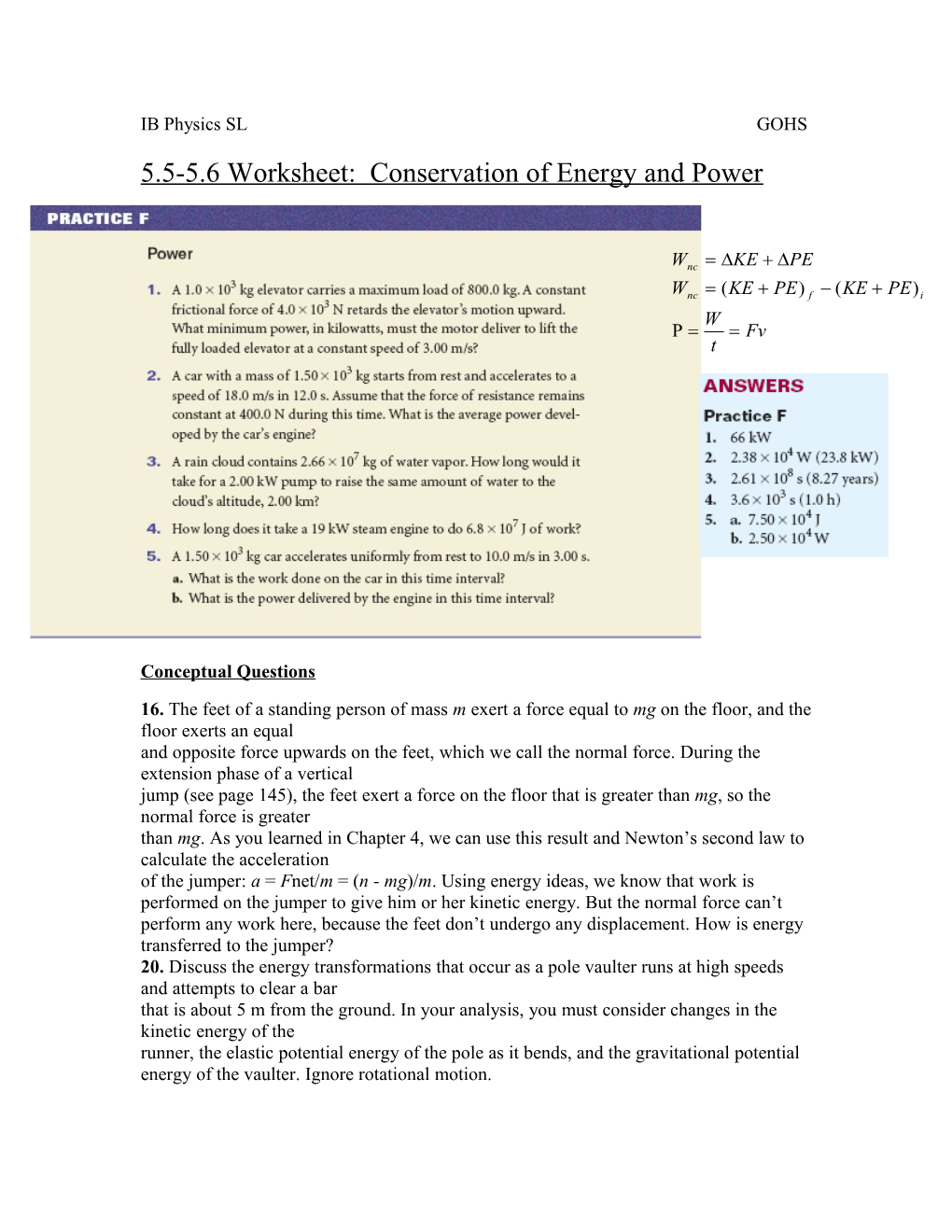 Conceptual Questions s1