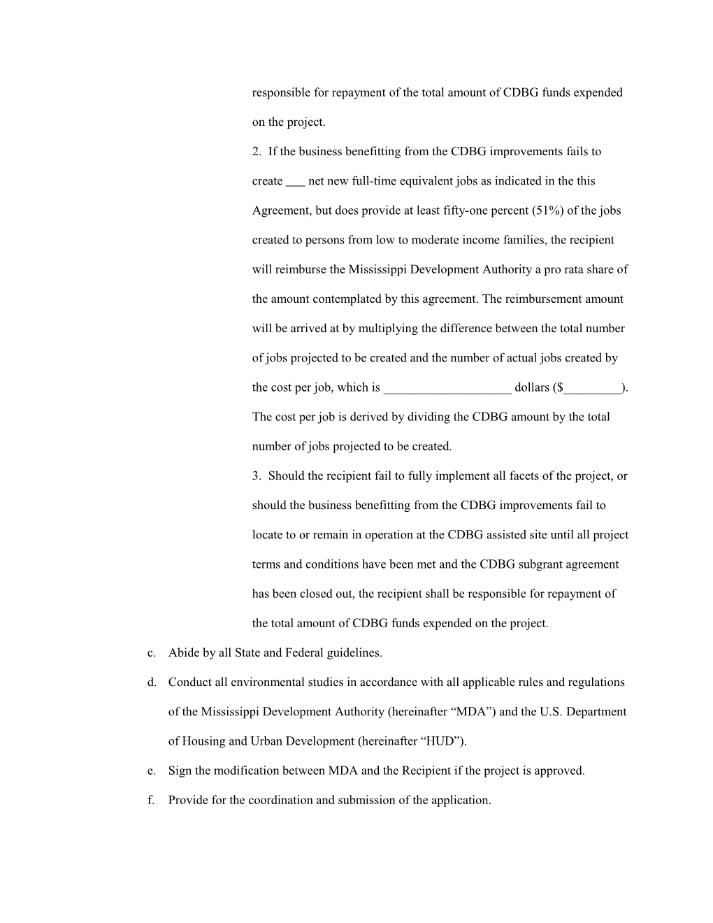 04-Sample Memorandum of Agreement