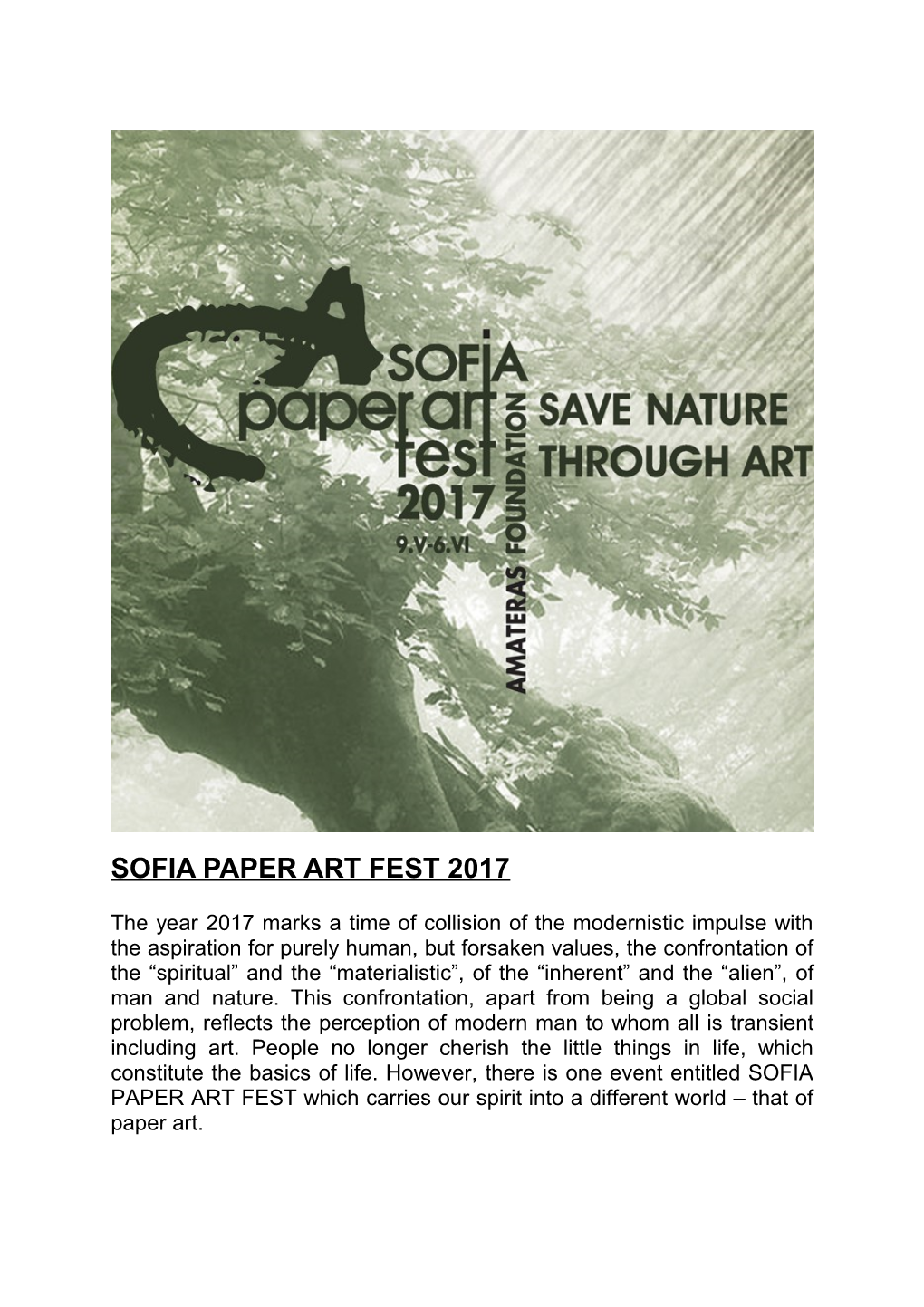 Sofia Paper Art Fest 2017