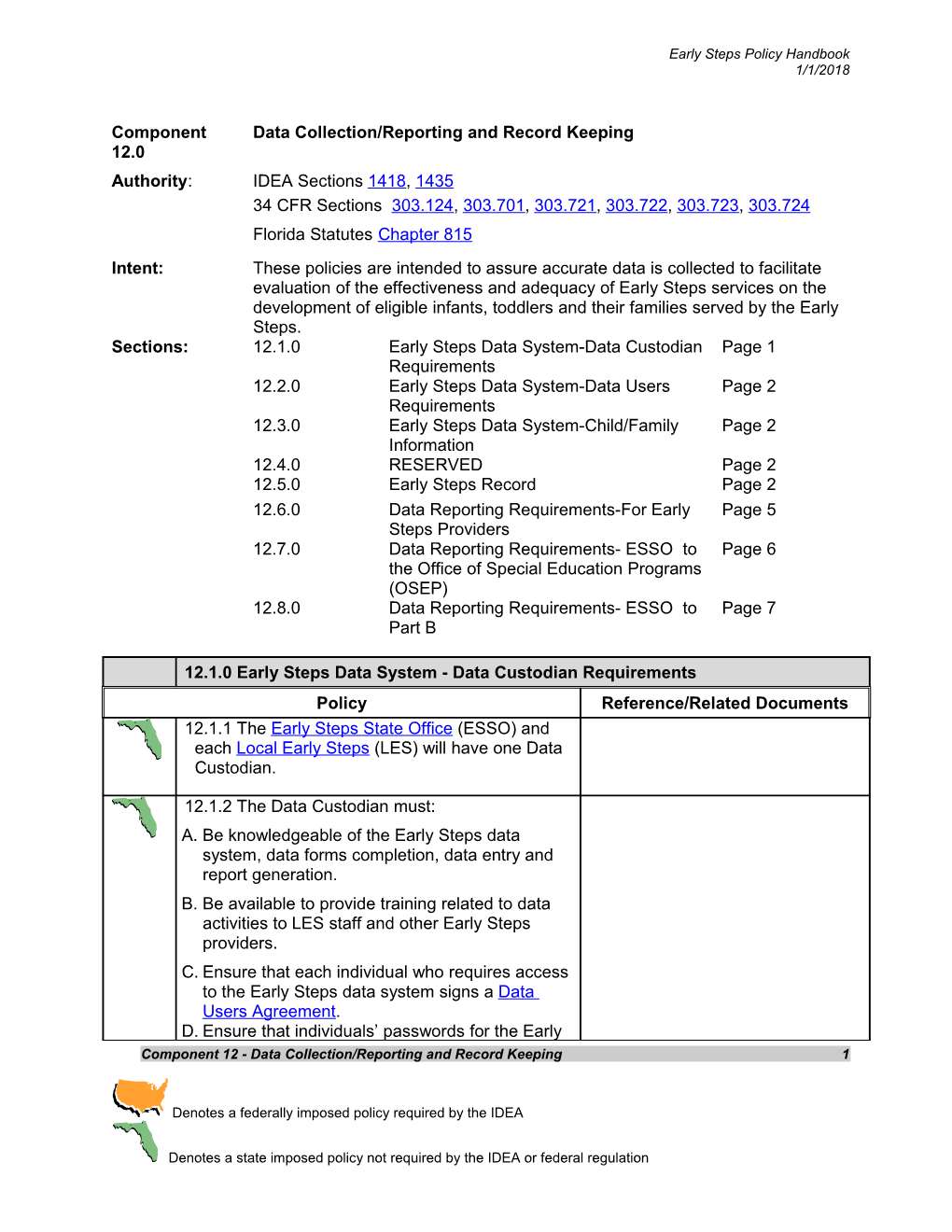 Early Steps Policy Handbook s2