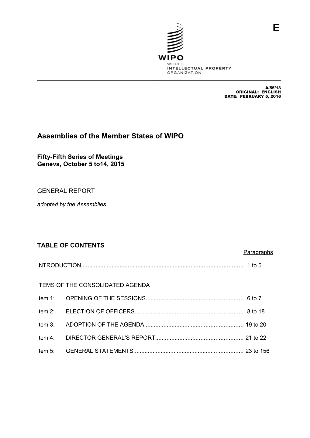 Assemblies of the Member States of WIPO s2