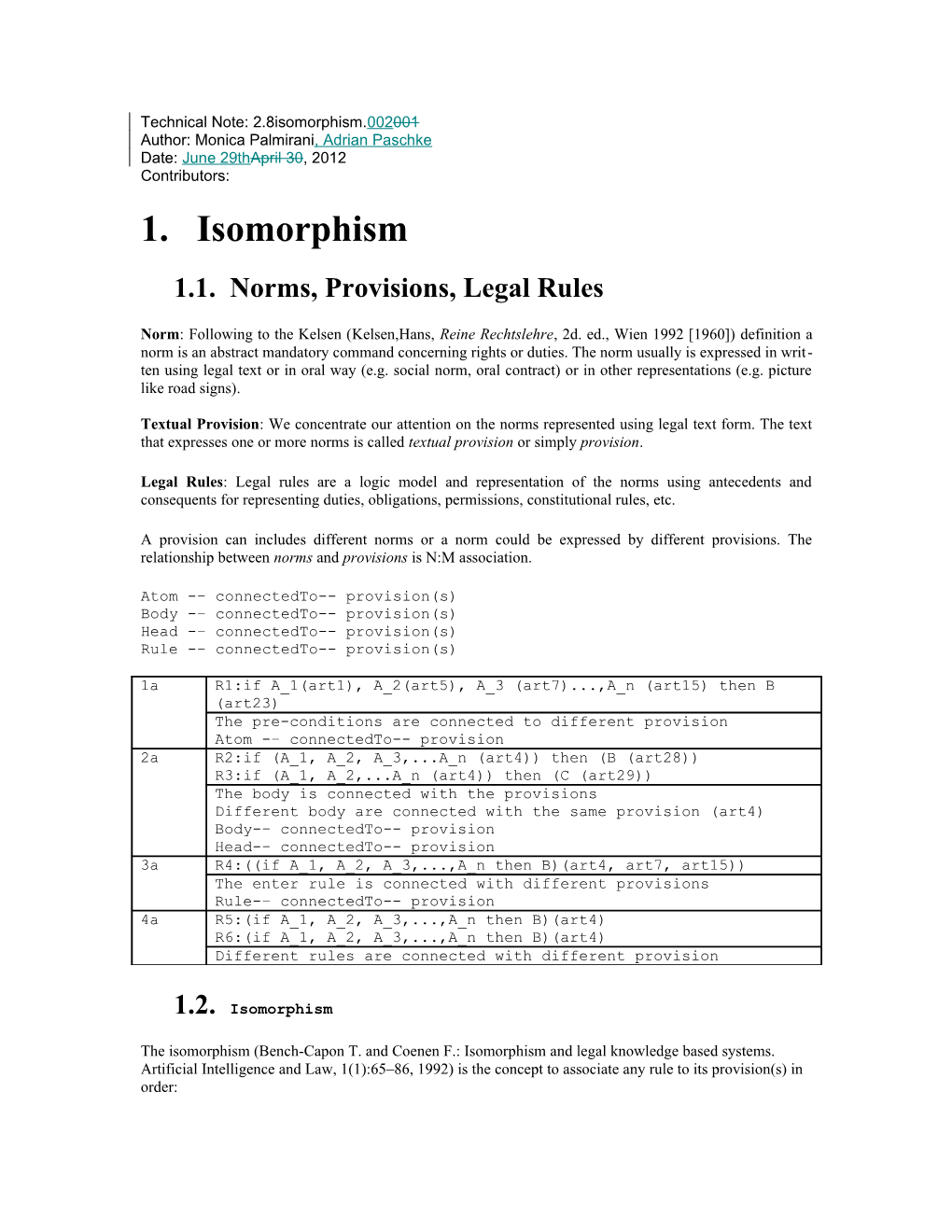 1.1.Norms, Provisions, Legal Rules