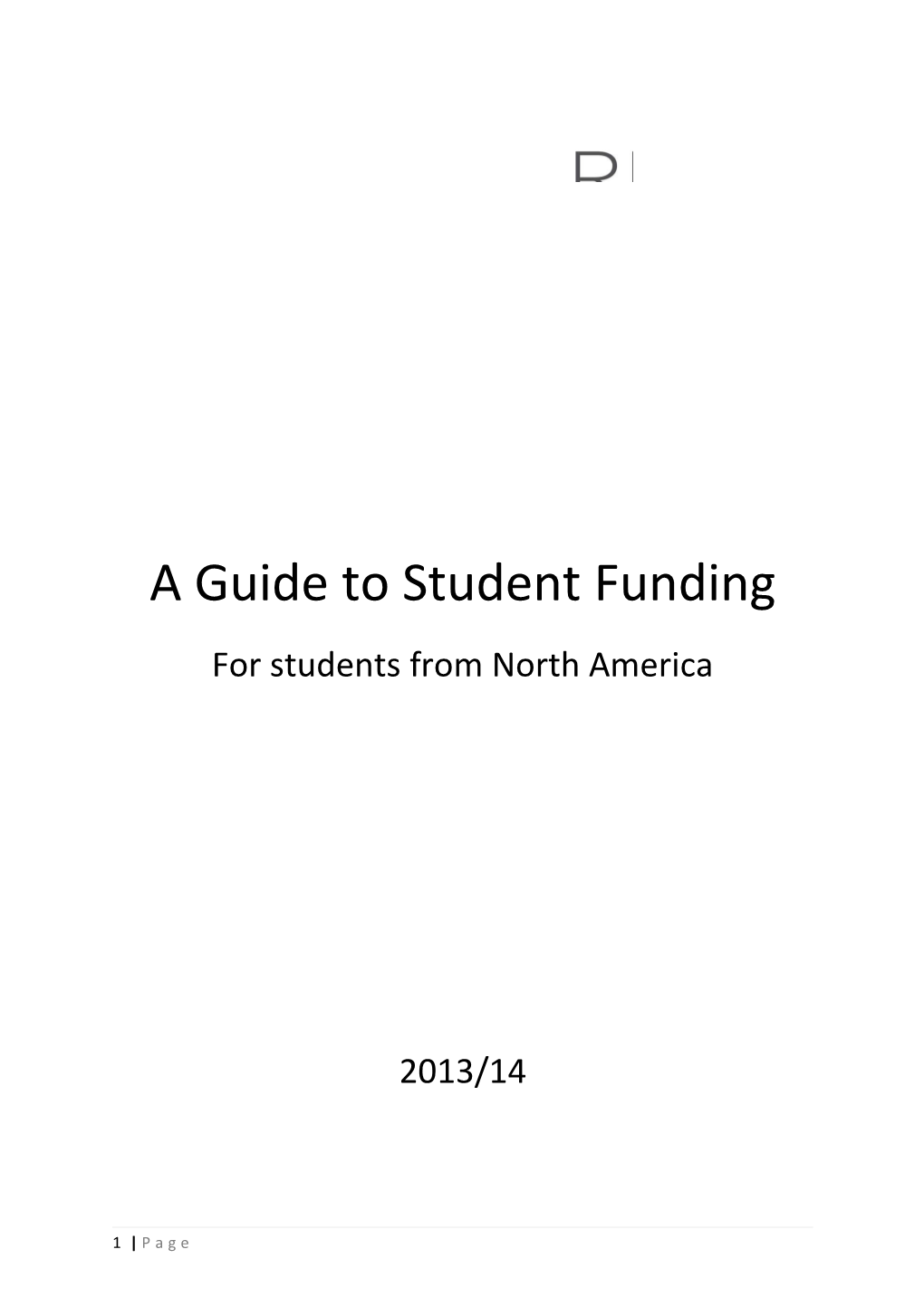 For Students from North America
