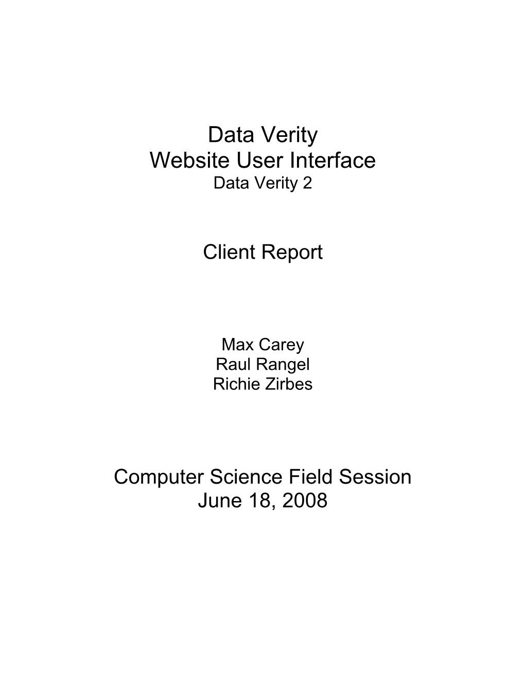 Data Verity Website User Interface Data Verity 2